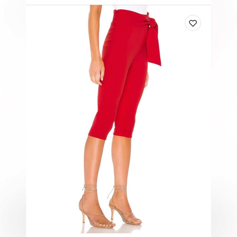 Lovers + Friends Red Capris